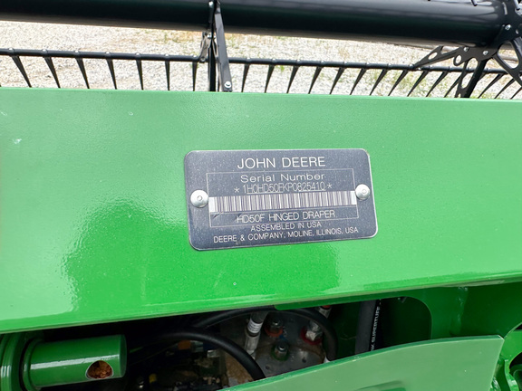 2023 John Deere HD50F Header Combine