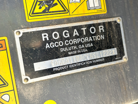 2013 RoGator RG1100 Sprayer/High Clearance