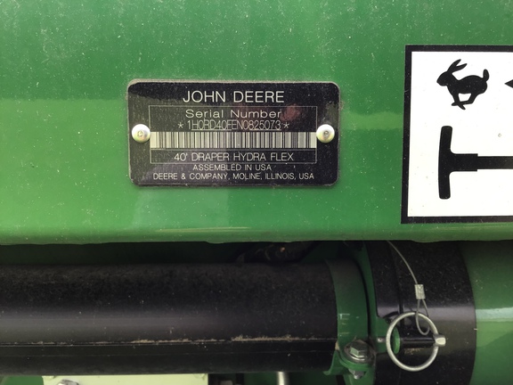 2023 John Deere RD40F Header Combine