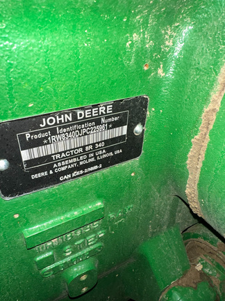 2023 John Deere 8R 340 Tractor