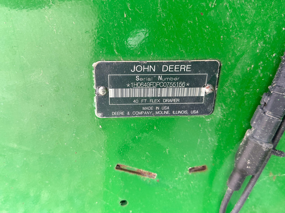 2013 John Deere 640FD Header Combine