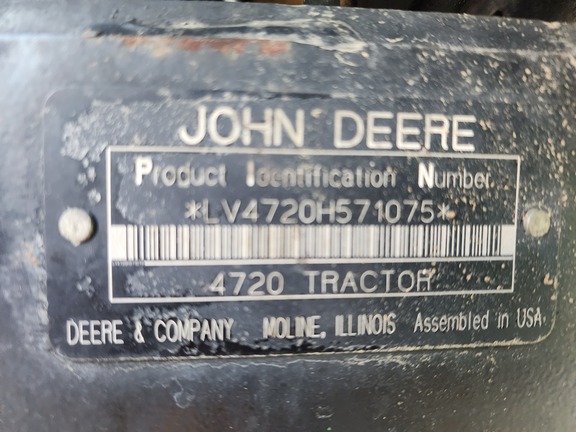 2008 John Deere 4720 Tractor Compact