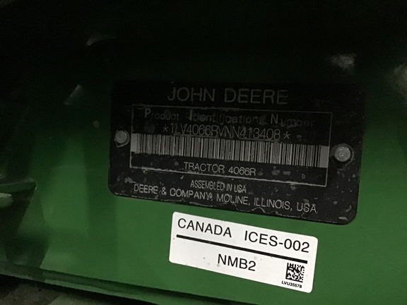 2022 John Deere 4066R Tractor Compact