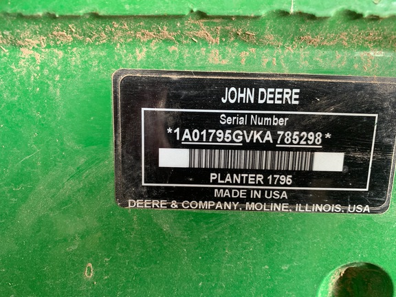 2020 John Deere 1795 Planter