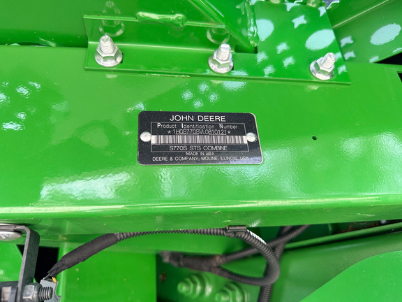 2020 John Deere S770 Combine