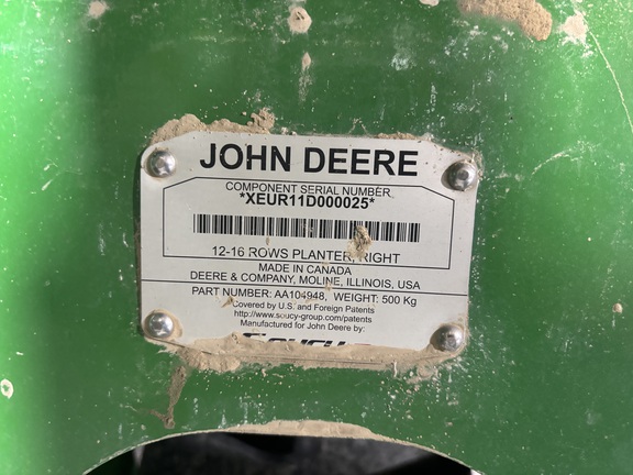 2025 John Deere 1775NT Planter