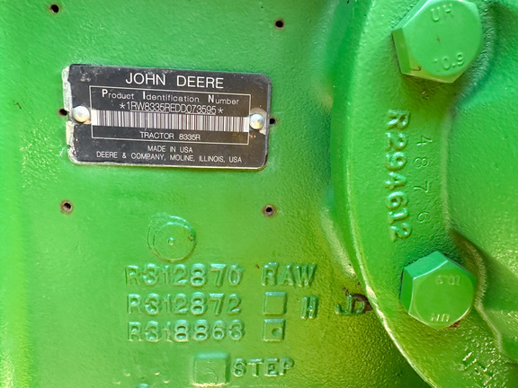 2013 John Deere 8335R Tractor