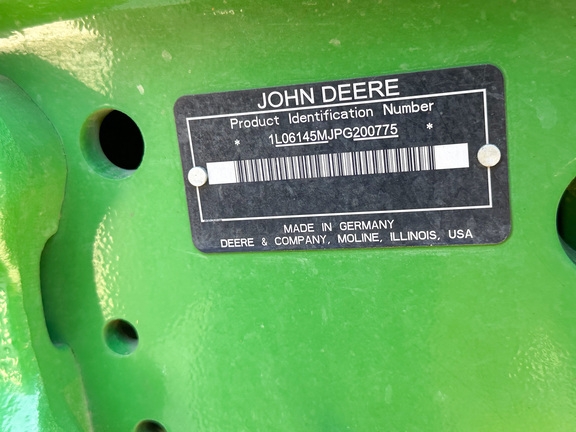 2023 John Deere 6145M Tractor