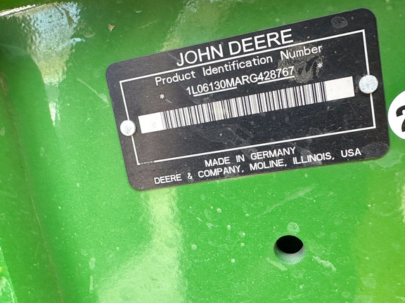 2024 John Deere 6130M Tractor