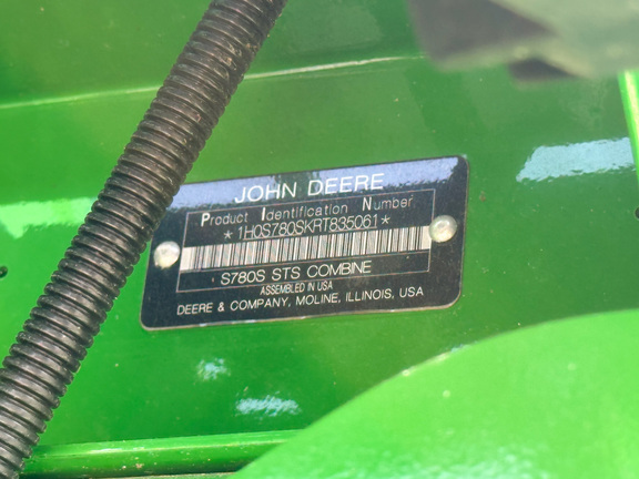 2025 John Deere S7 800 Combine