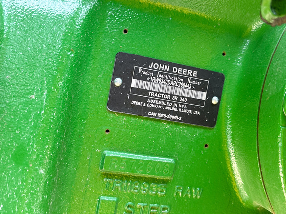 2025 John Deere 8R 340 Tractor