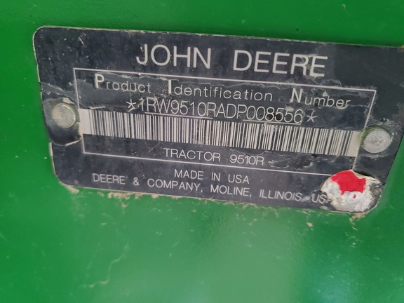 2013 John Deere 9510R Tractor 4WD