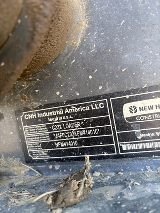 2015 New Holland C232 Skid Steer Loader