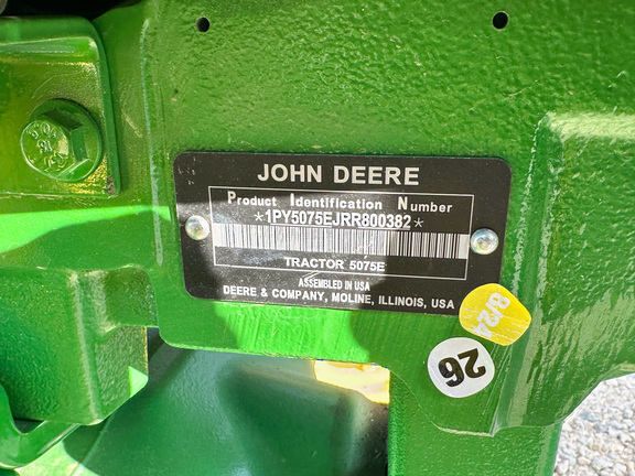 2024 John Deere 5075E Tractor