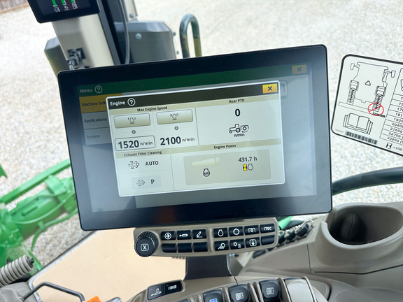 2025 John Deere 8RX 410 Tractor Rubber Track