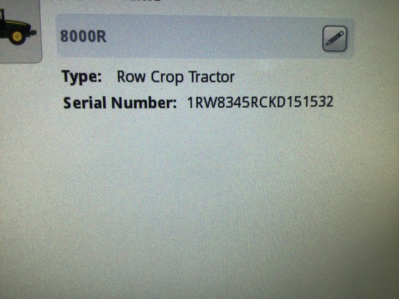 2020 John Deere 8345R Tractor