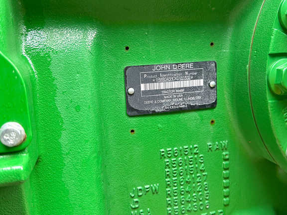 2020 John Deere 8345R Tractor
