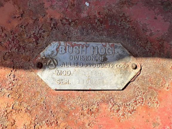 Bush Hog 3108 Mower/Rotary Cutter