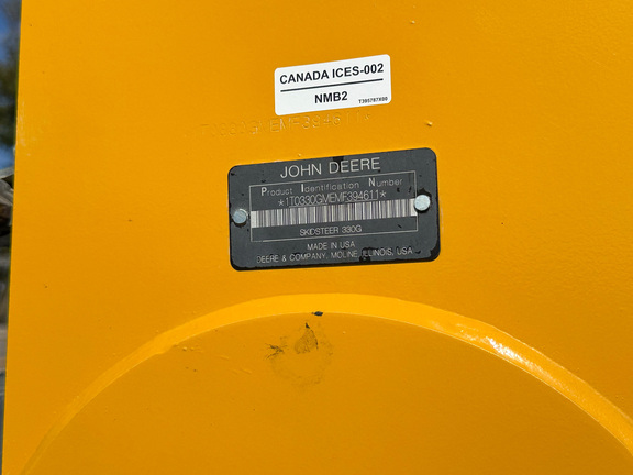 2020 John Deere 330G Skid Steer Loader