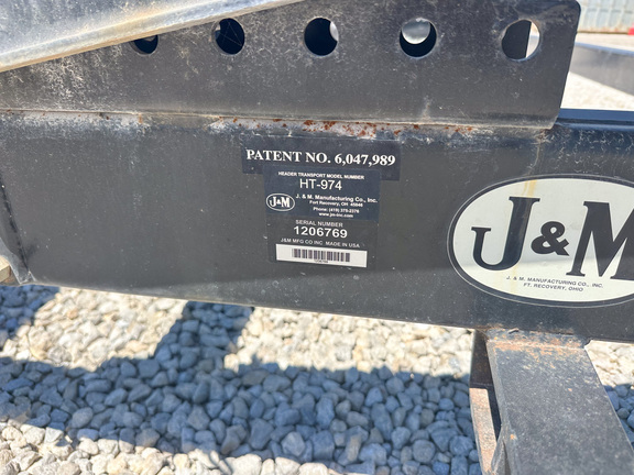 2012 J&M HT_974 Header Transport