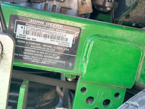 2025 John Deere Q850M Misc