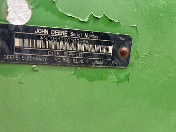 2007 John Deere 512 Disk Ripper
