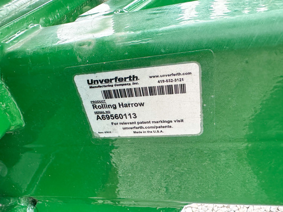 2023 Unverferth 1245 Harrow Rotary