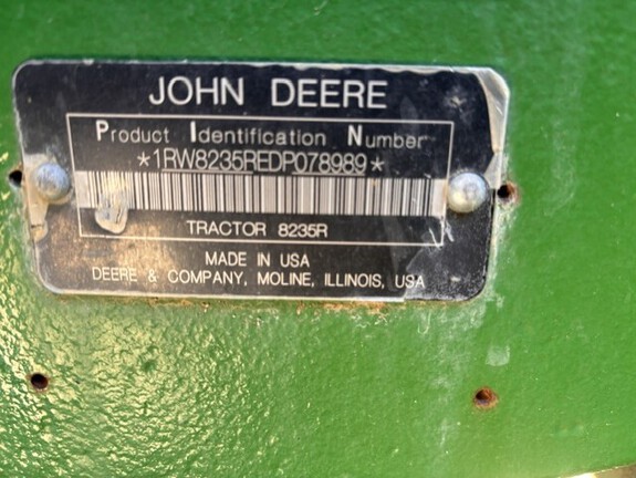 2013 John Deere 8235R Tractor