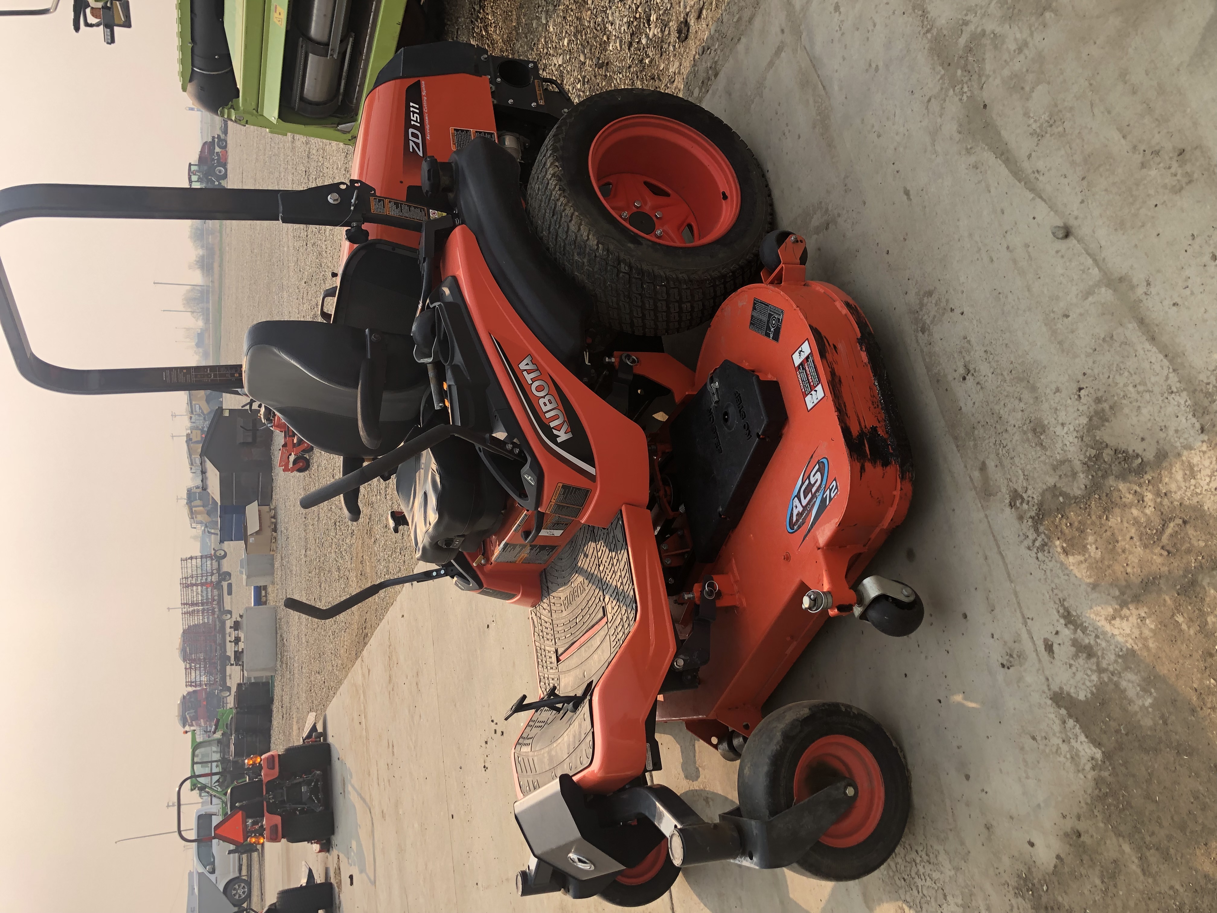 2018 Kubota ZD1511LF-72 Mower