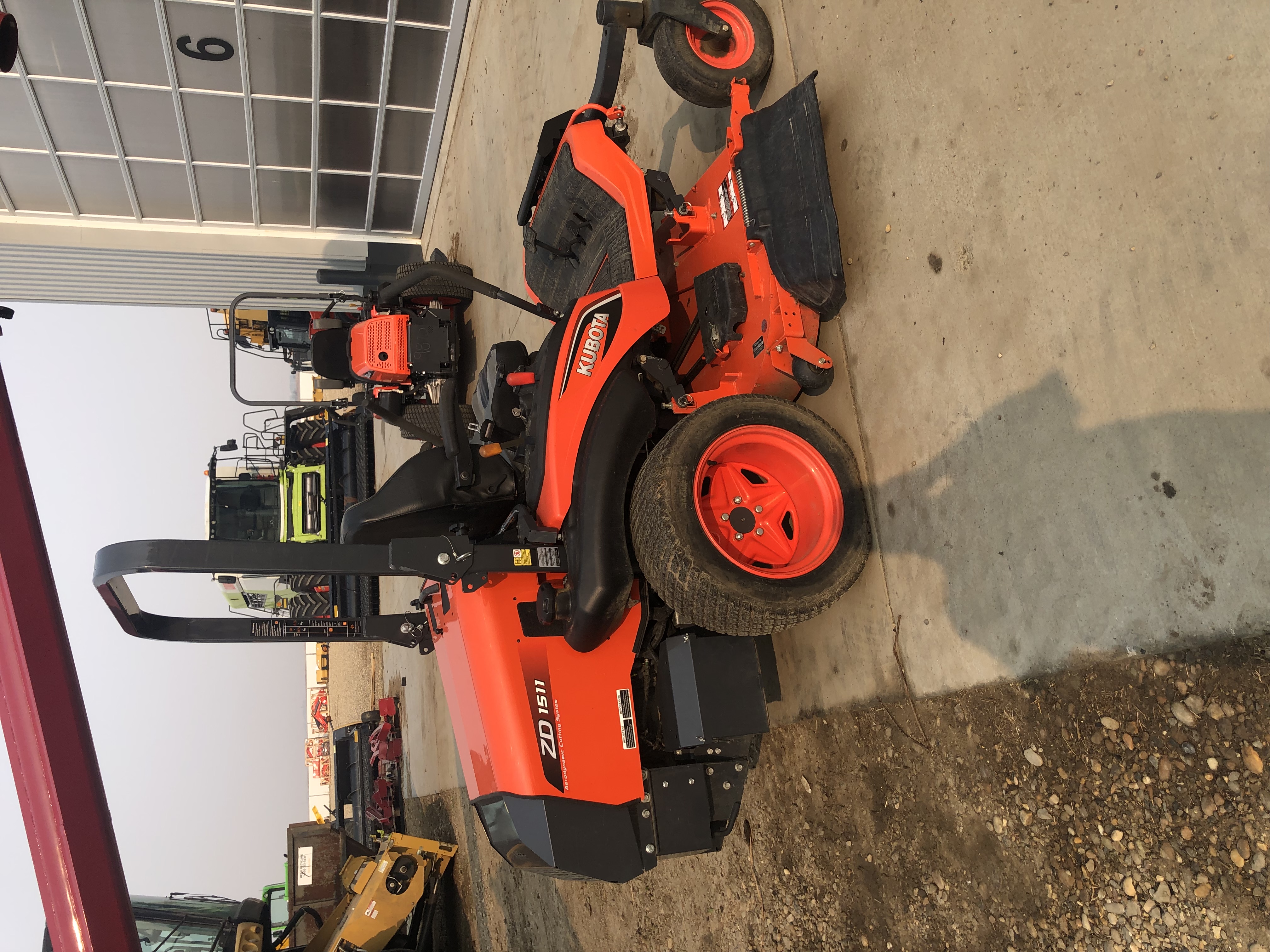 2018 Kubota ZD1511LF-72 Mower