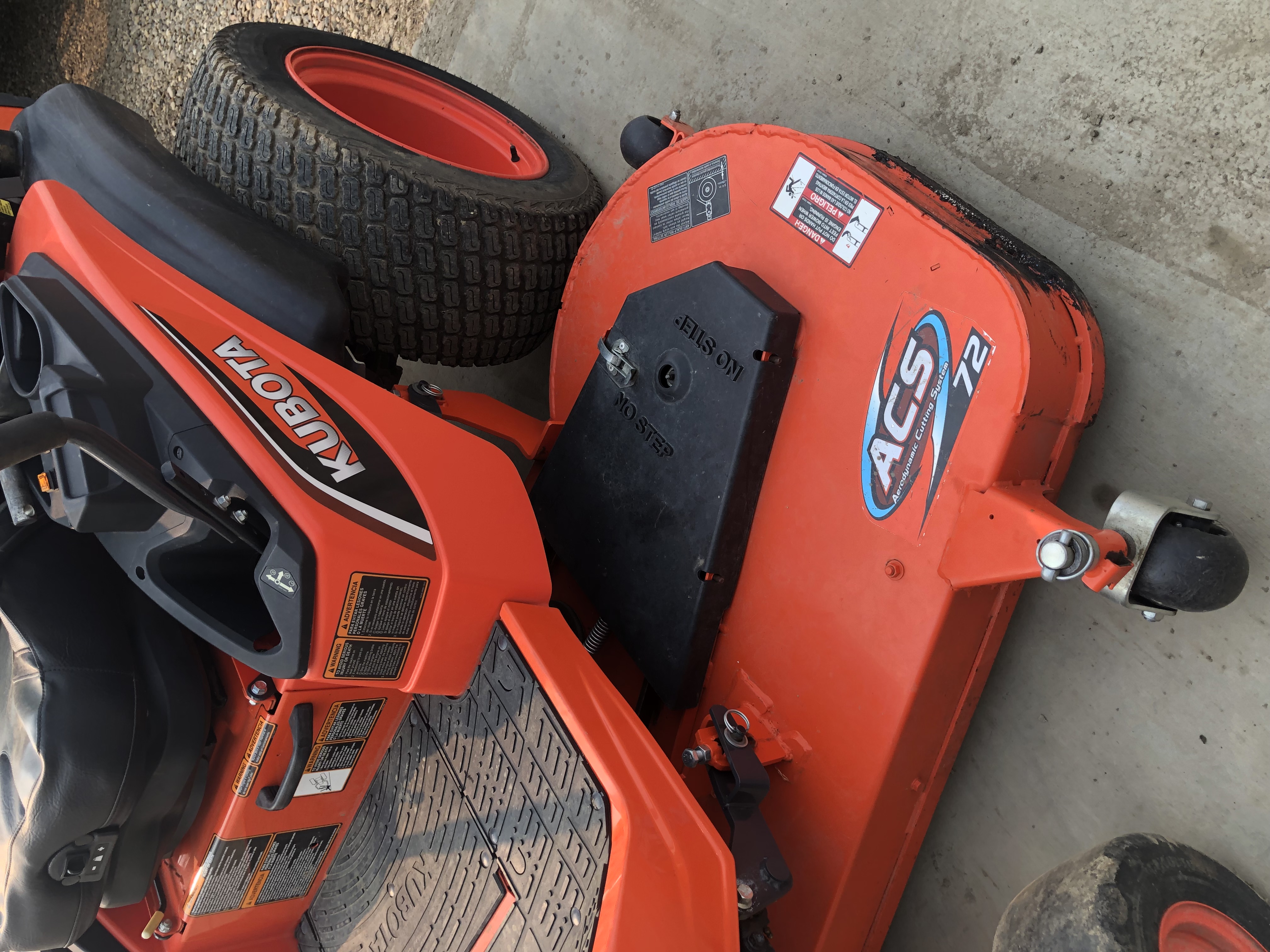 2018 Kubota ZD1511LF-72 Mower