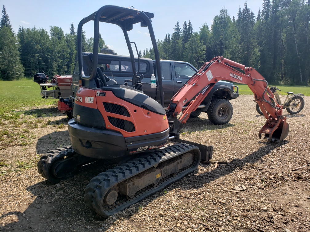 2014 Kubota U25 Excavator