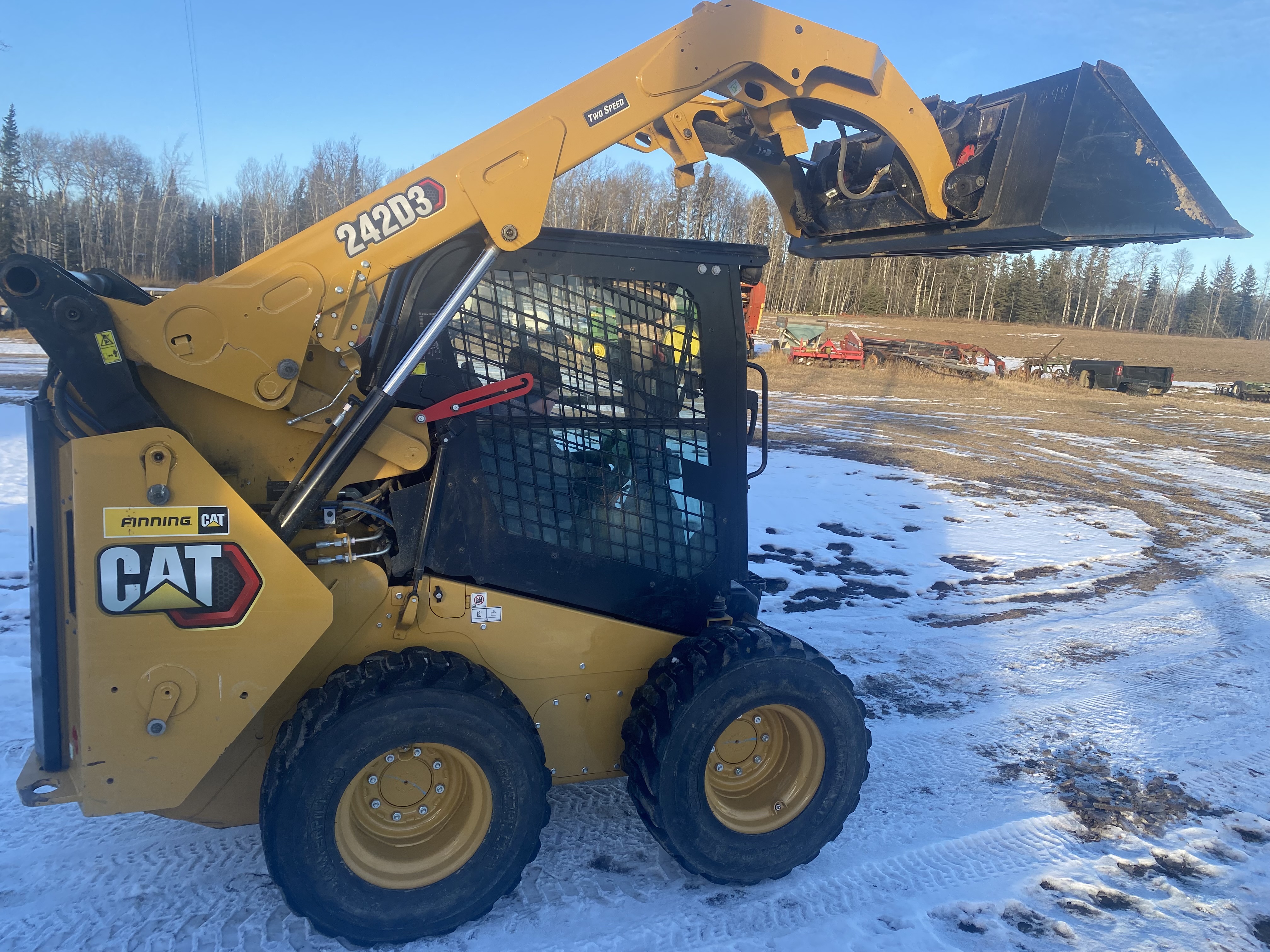 2021 Caterpillar 242D Skid Steer Loader