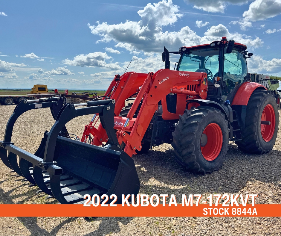 2022 Kubota M7-172 Tractor