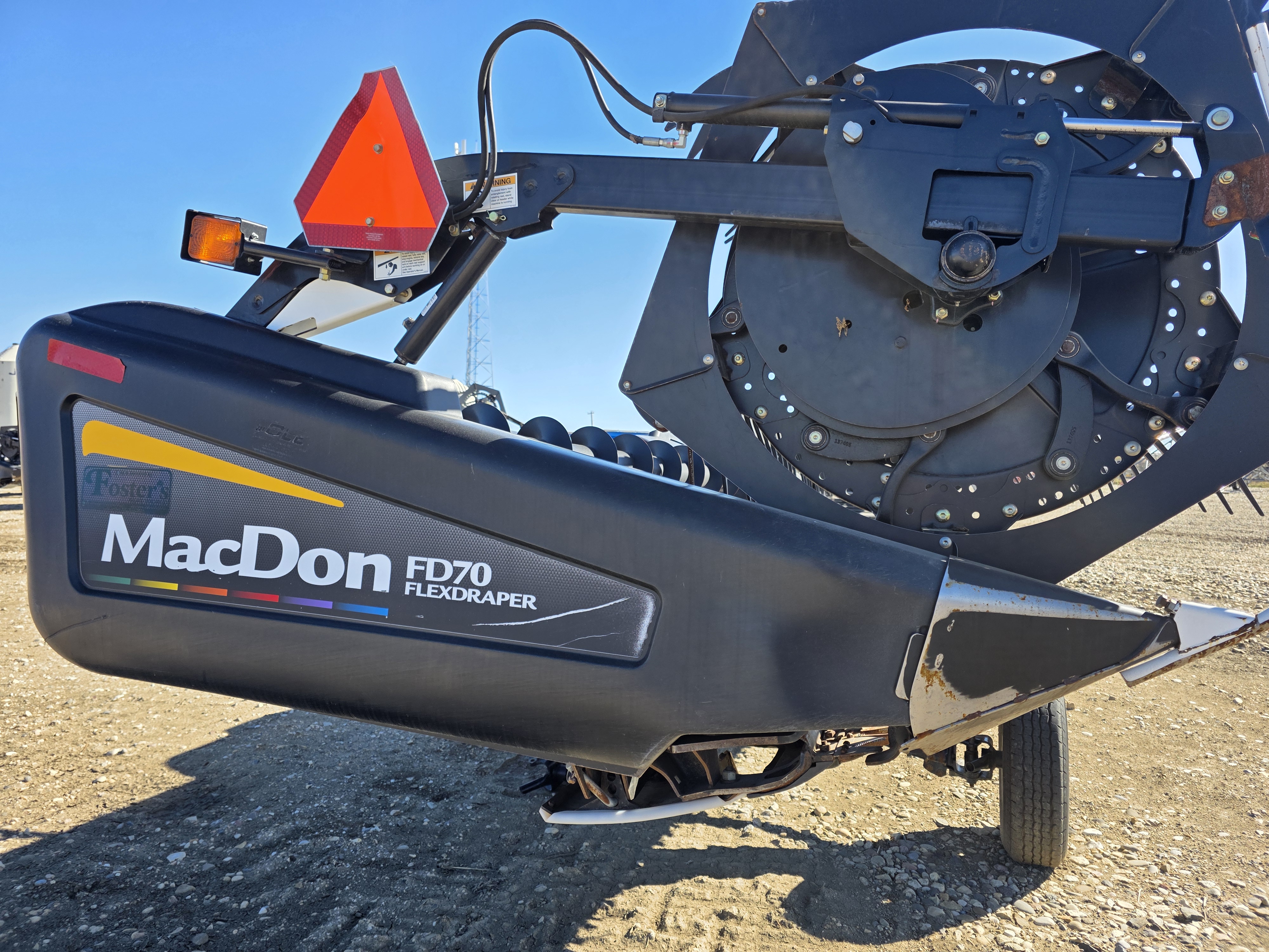 2011 MacDon FD70-35 Header Combine