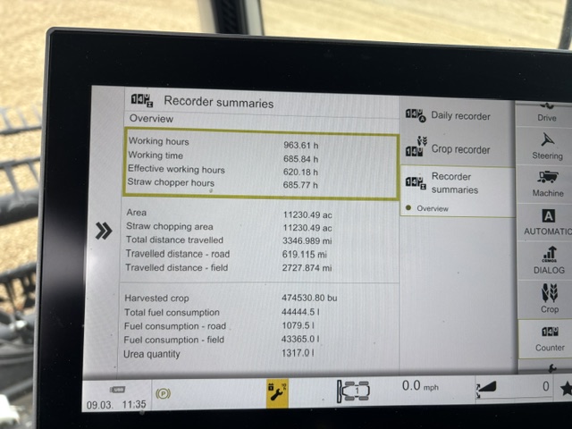 2022 CLAAS 8700 Combine