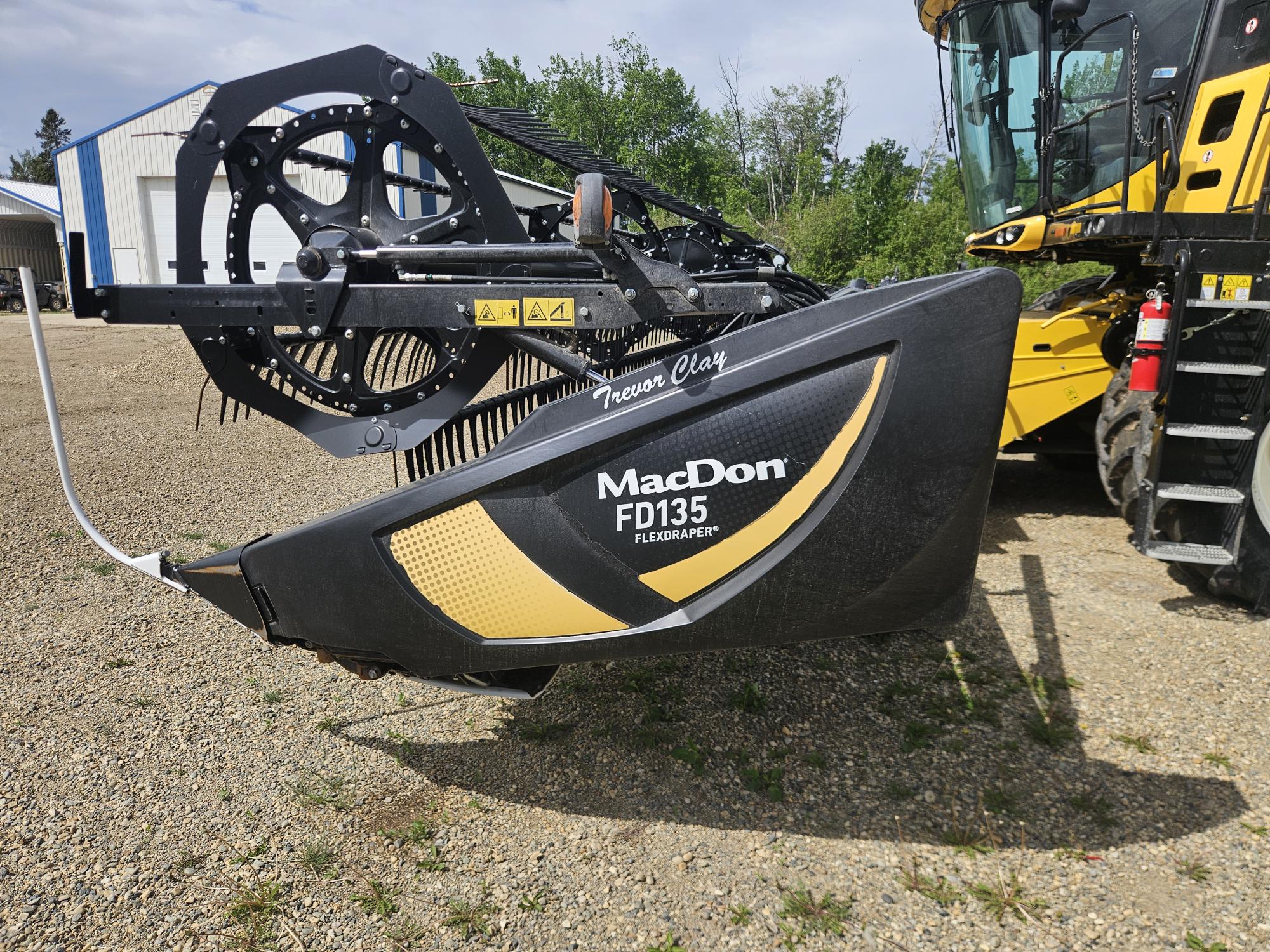 2018 MacDon FD135 Header Combine