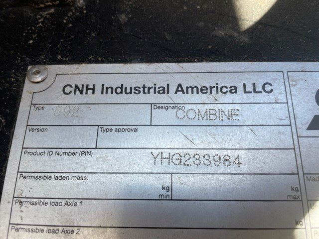 2017 Case 9240 Combine