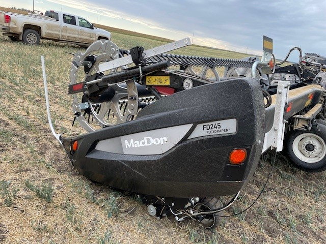 2022 MacDon FD245 Header Combine