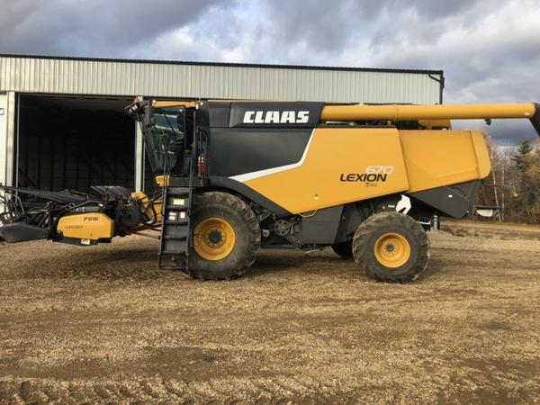 2014 CLAAS 670 Combine