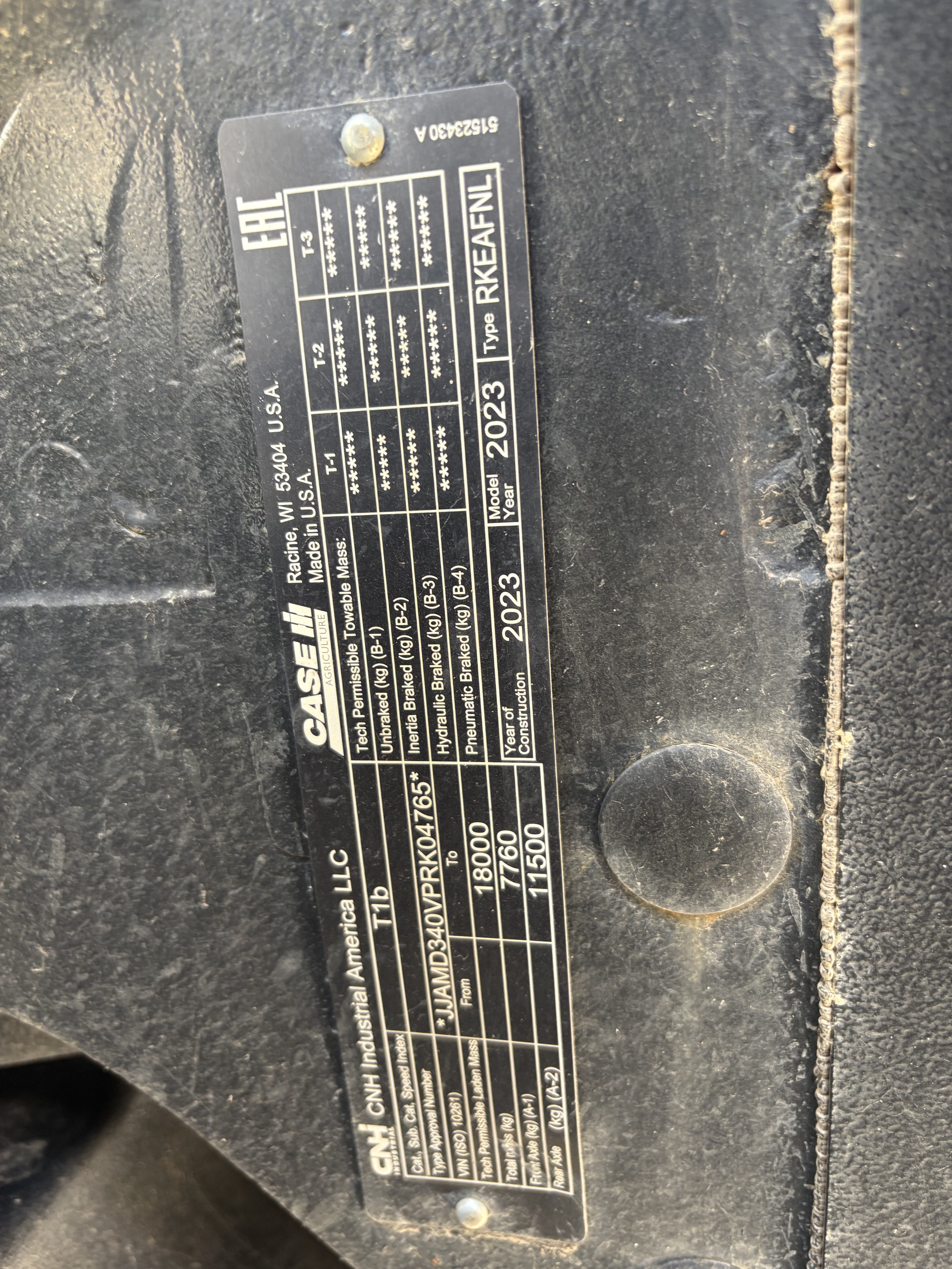 2023 Case IH MAGNUM340 Tractor