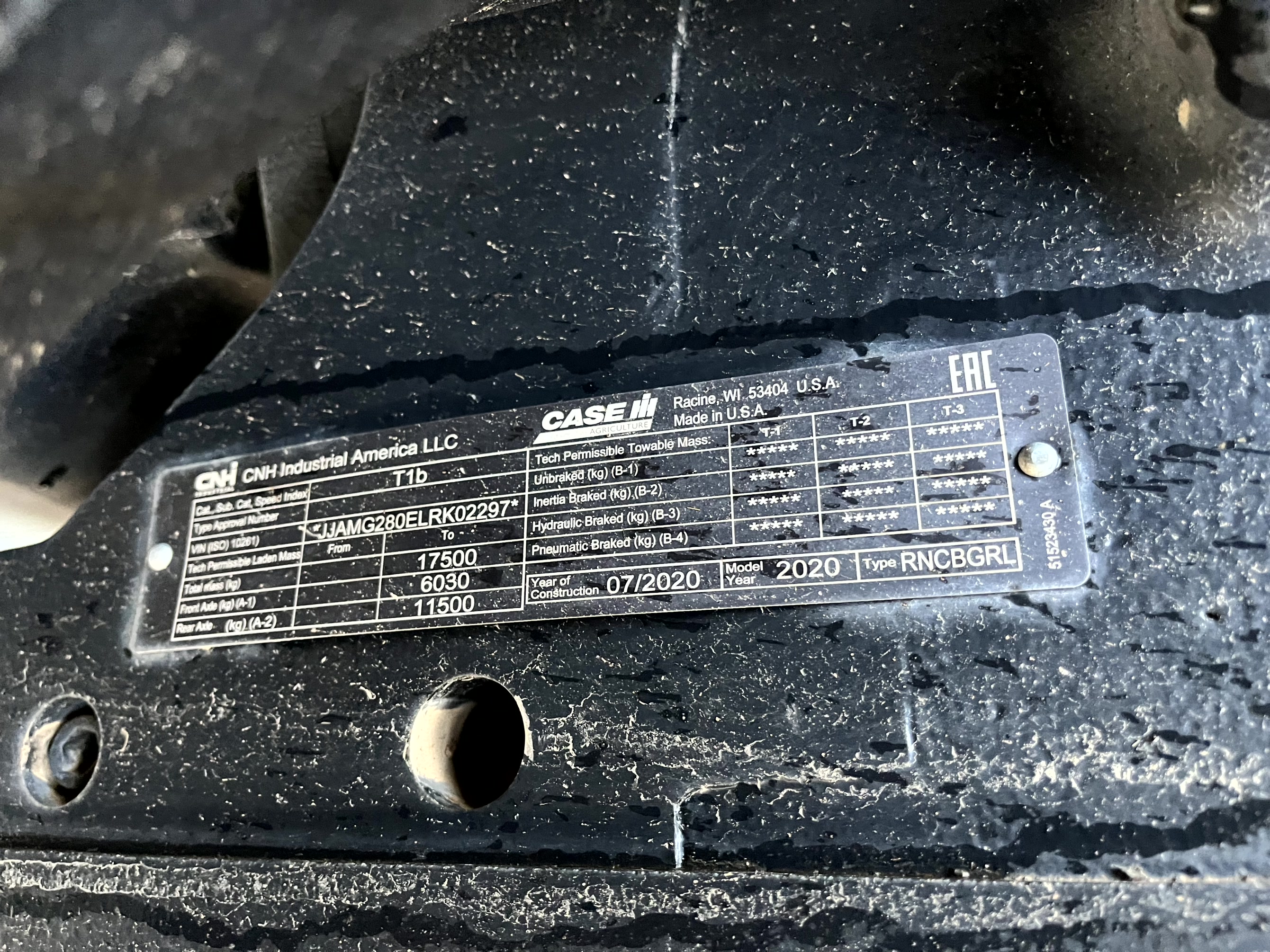 2020 Case IH Magnum 280 AFS Tractor