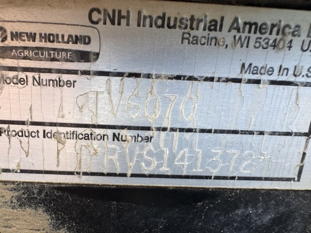 2014 New Holland TV6070 Tractor