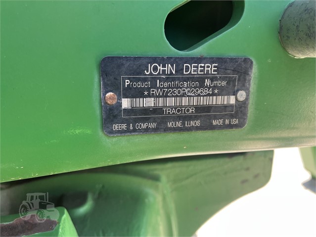 2012 John Deere 7230 PREMIUM Tractor