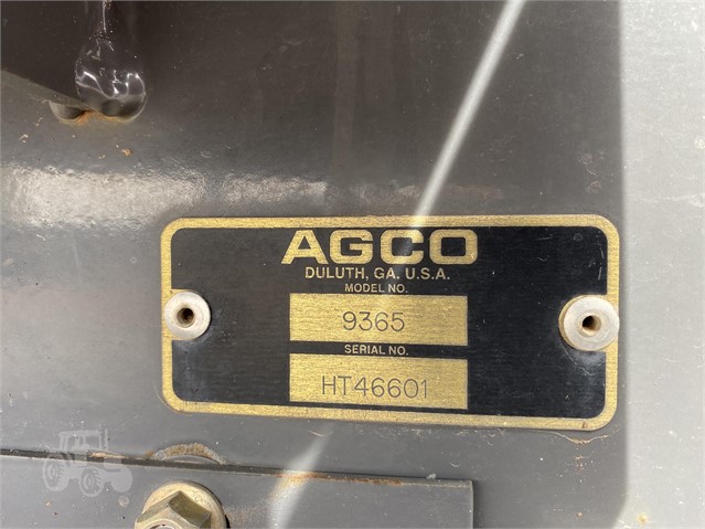 2008 AGCO 9365 Windrower