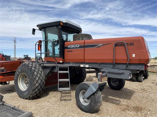 2008 AGCO 9365 Windrower