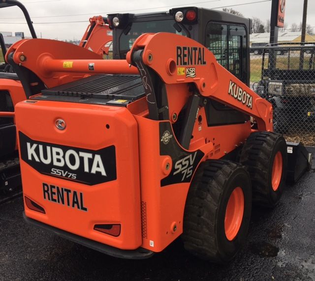 2016 Kubota SSV75 Skid Steer Loader