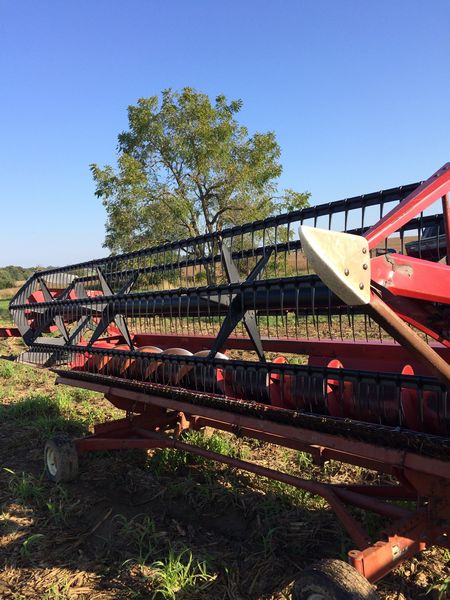 1994 Case IH 1020-20F Header Combine