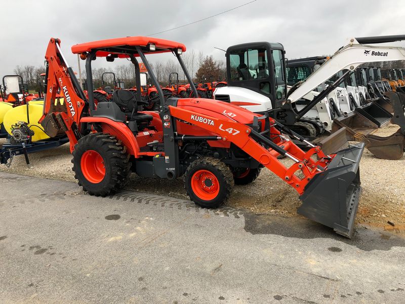 2017 Kubota L47 Tractor Loader Backhoe