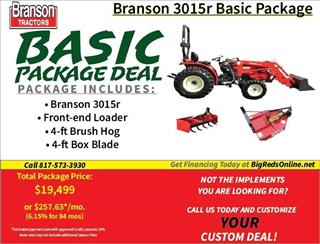 2017 Branson 3015r Tractor